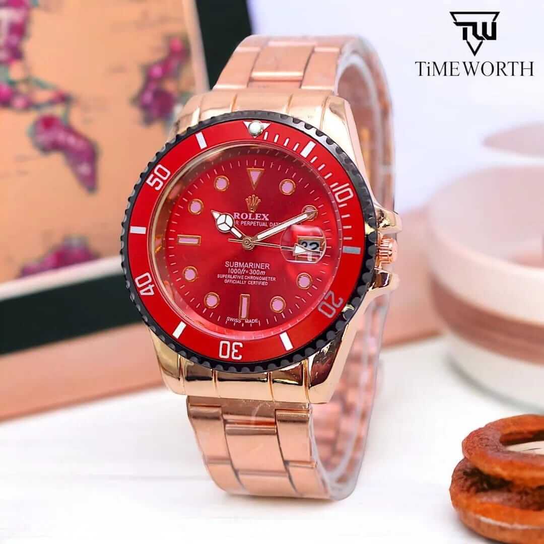 TimeWorth Red Edition Luxury Watch