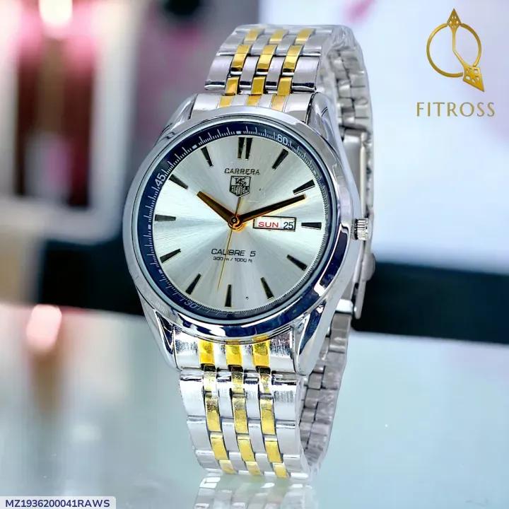 🖤 Fitross Premium Black Chain Watch