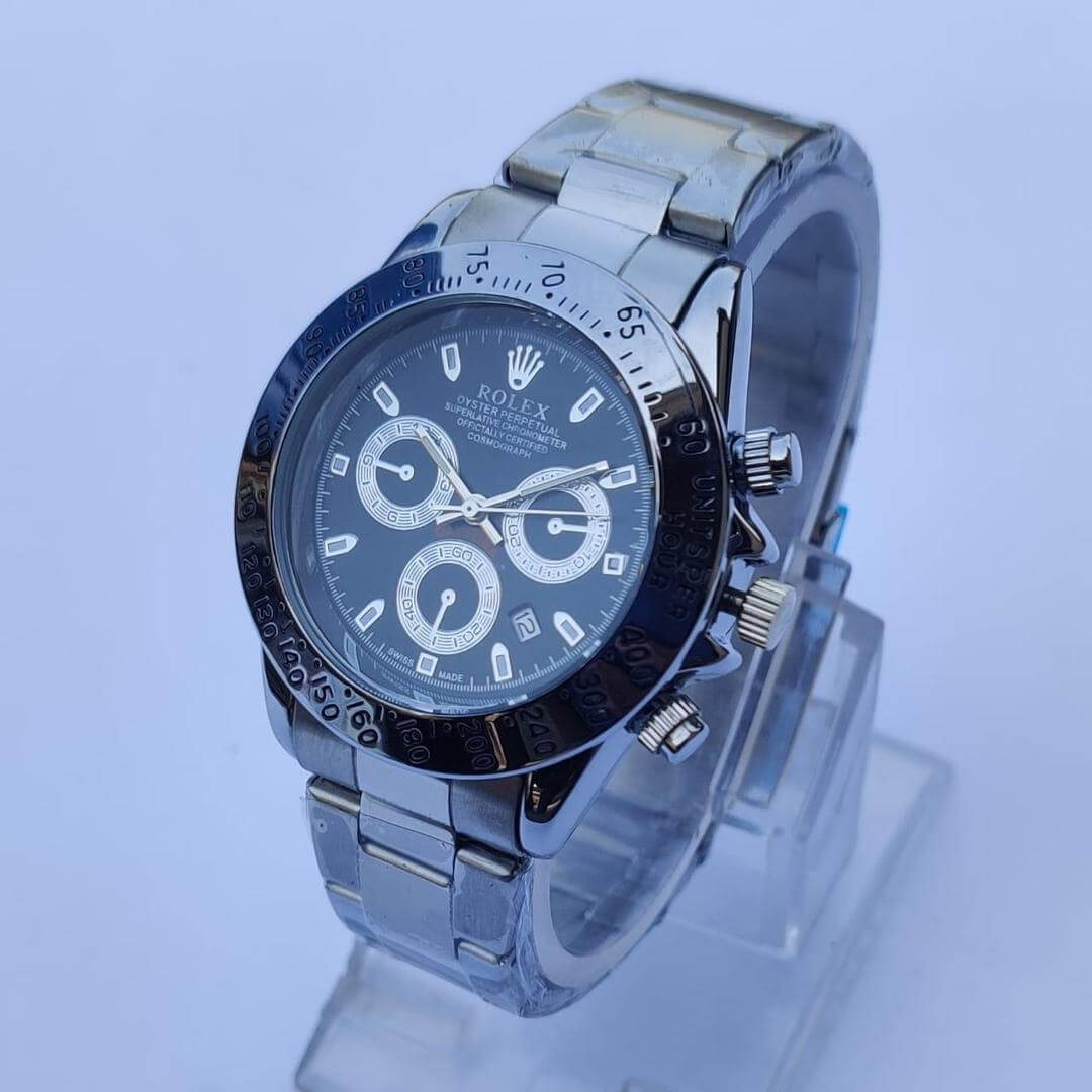 Royal Noir Gold Watch – Premium Black & Gold Luxury Timepiece for Men