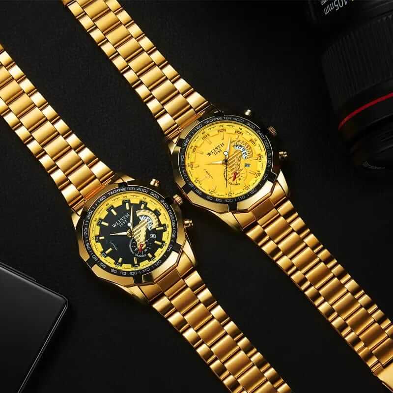 ⌚ AURON X – Premium Steel Chronograph Watch