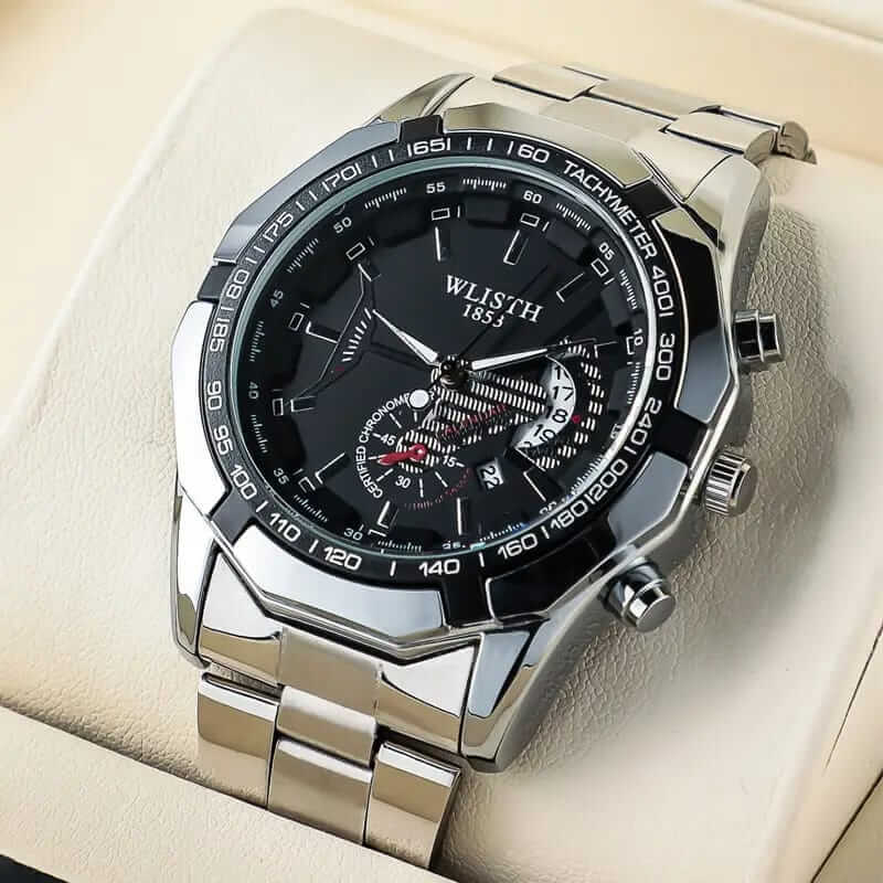 ⌚ AURON X – Premium Steel Chronograph Watch