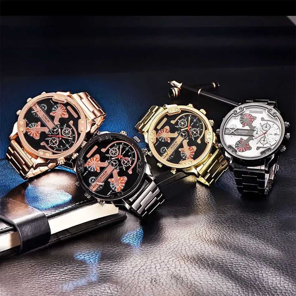⌚ TITAN FORCE X – Luxury Multi-Dial Watch