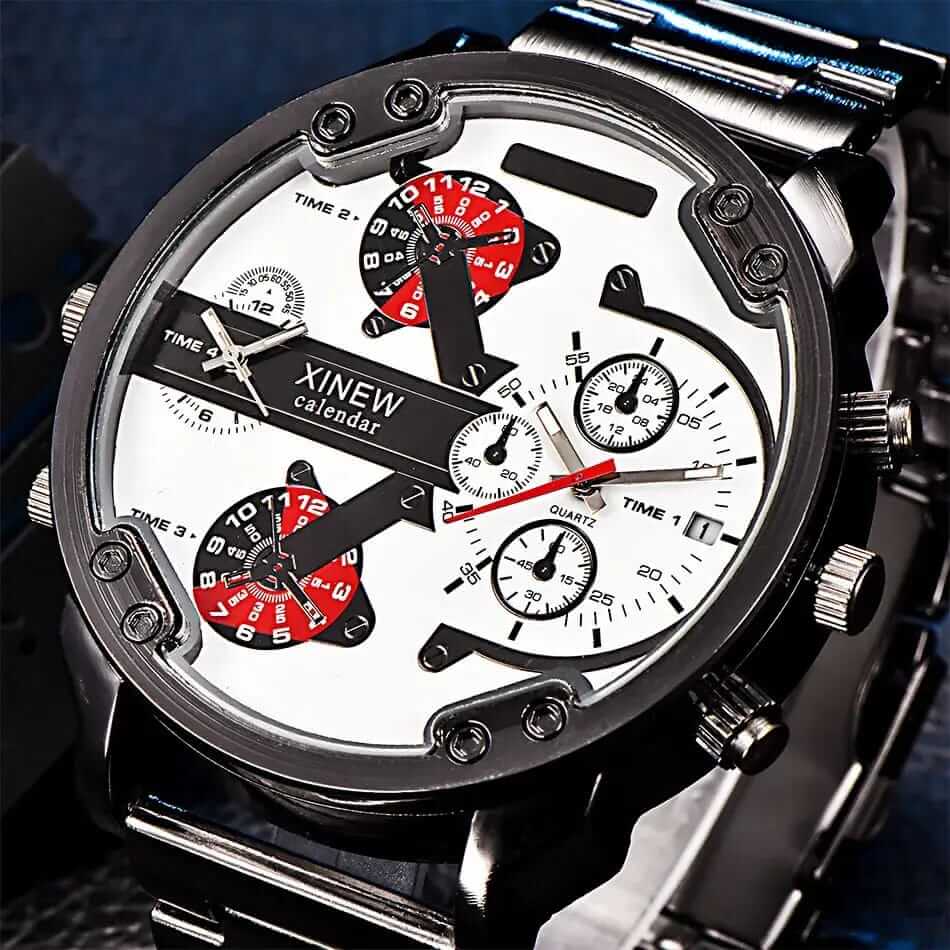 ⌚ TITAN FORCE X – Luxury Multi-Dial Watch