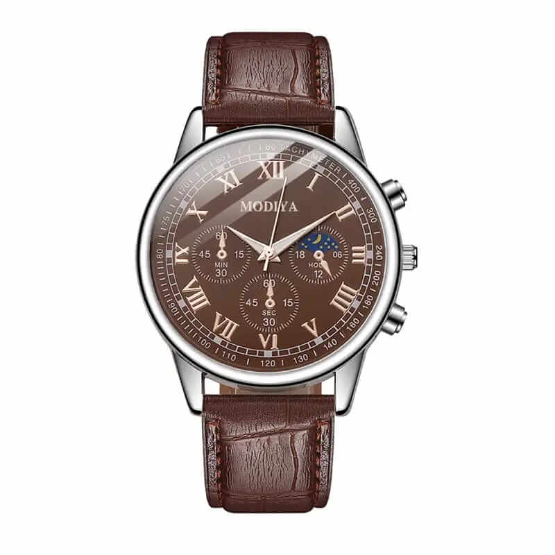 ROYAL NOIR – Classic Moonphase Watchmen's moonphase watch