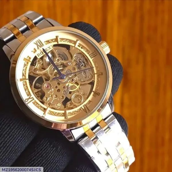 Royal Skeleton Automatic Watch – Luxury Transparent Mechanical Men's Watch